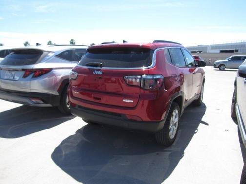 Red 2025 Jeep Compass Latitude