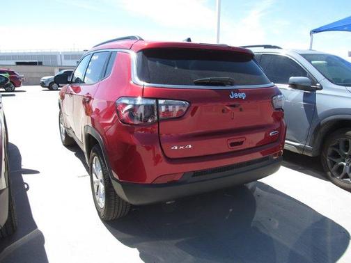 Red 2025 Jeep Compass Latitude