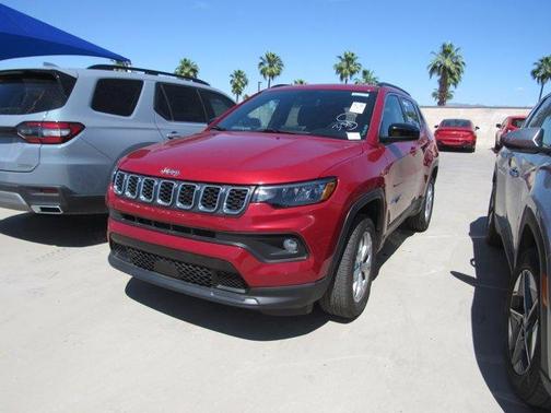Red 2025 Jeep Compass Latitude