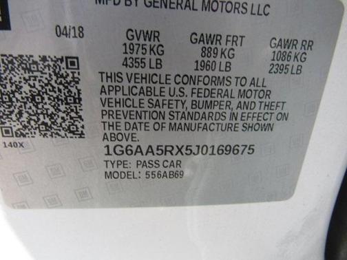 2018 Cadillac ATS 2.0L Turbo