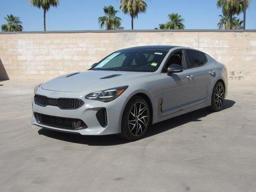 Ceramic Silver 2022 Kia Stinger GT-Line
