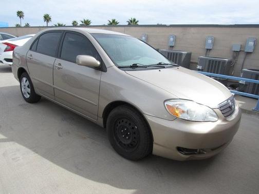 Beige 2007 Toyota Corolla LE