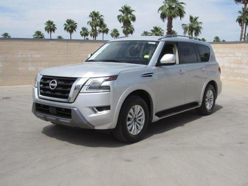 Brilliant Silver Metallic 2021 Nissan Armada SV
