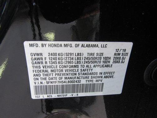 2020 Honda Passport EX-L