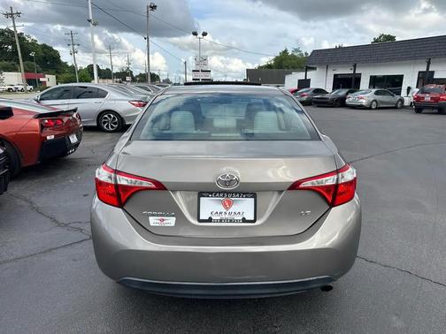 Brown Sugar Metallic 2016 Toyota Corolla LE Premium