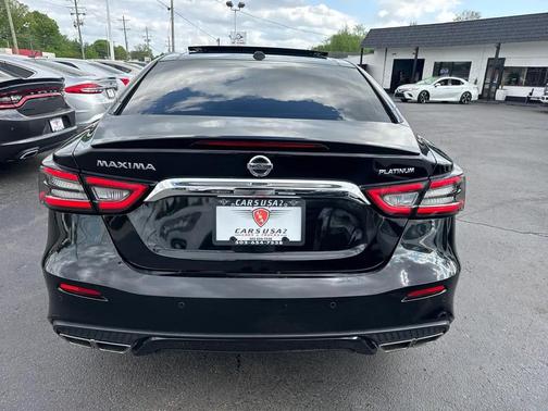 Super Black 2020 Nissan Maxima 3.5 Platinum