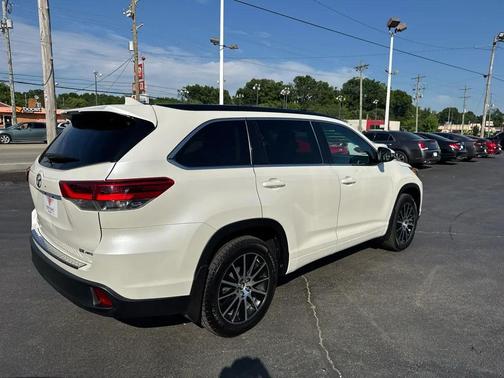 Blizzard Pearl 2018 Toyota Highlander SE