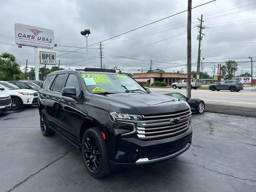 Black 2022 Chevrolet Tahoe 4WD High Country