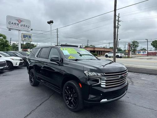 Black 2022 Chevrolet Tahoe 4WD High Country