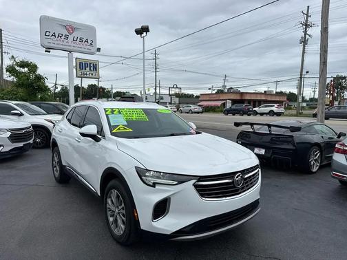 Summit White 2022 Buick Envision FWD Preferred
