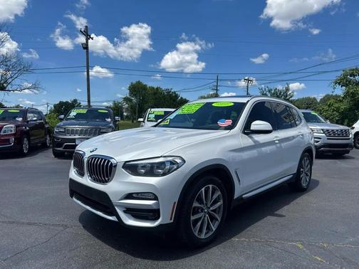White 2019 BMW X3 xDrive30i