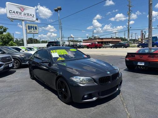 Black 2015 BMW 535 535i