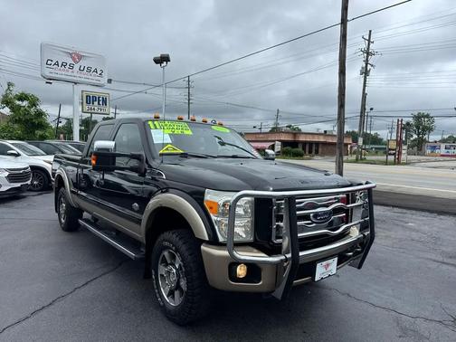 Black 2011 Ford F-250 King Ranch
