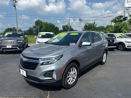 Silver 2023 Chevrolet Equinox 1LT