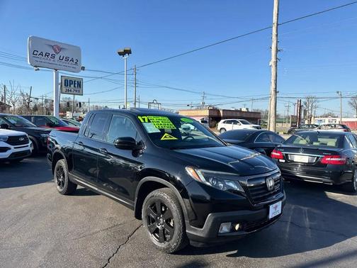 Crystal Black Pearl 2017 Honda Ridgeline Black