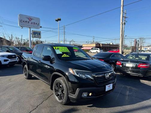 Crystal Black Pearl 2017 Honda Ridgeline Black