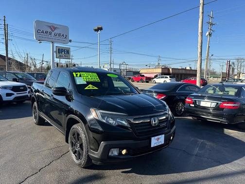 Crystal Black Pearl 2017 Honda Ridgeline Black