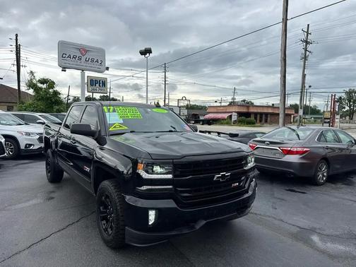 Black 2017 Chevrolet Silverado 1500 LTZ