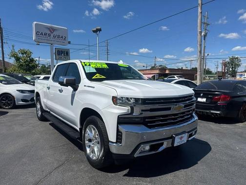 Summit White 2019 Chevrolet Silverado 1500 LTZ