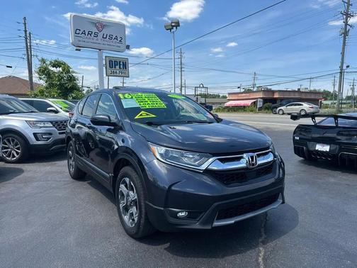 Gray 2018 Honda CR-V EX
