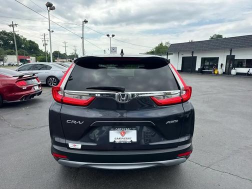 Gray 2018 Honda CR-V EX