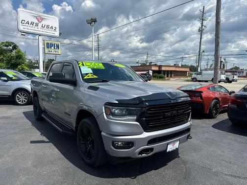 Billet Silver Metallic Clearcoat 2021 RAM 1500 Big Horn/Lone Star