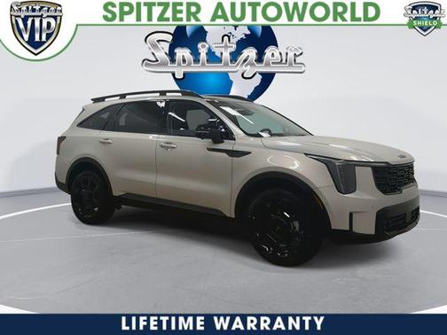 Ivory Silver 2026 Kia Sorento SX