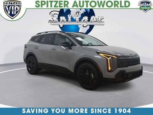 Wolf Gray 2026 Kia Sportage Hybrid X-Line
