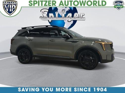 Jungle Green 2026 Kia Sorento X-Line EX