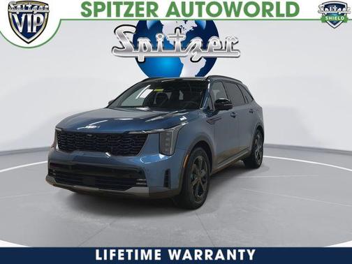 Mineral Blue 2026 Kia Sorento Hybrid X-LINE SX PRESTIGE