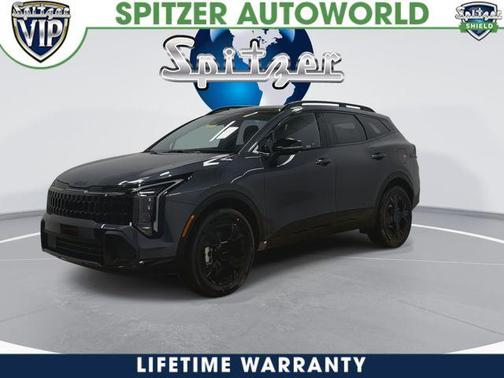 Gravity Gray 2026 Kia Sportage Hybrid X-Line