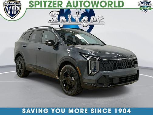 Gravity Gray 2026 Kia Sportage Hybrid X-Line