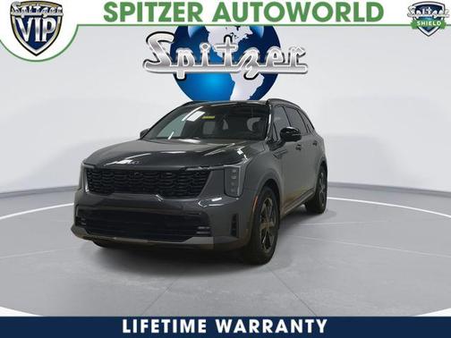 Gray 2026 Kia Sorento Hybrid X-LINE SX PRESTIGE