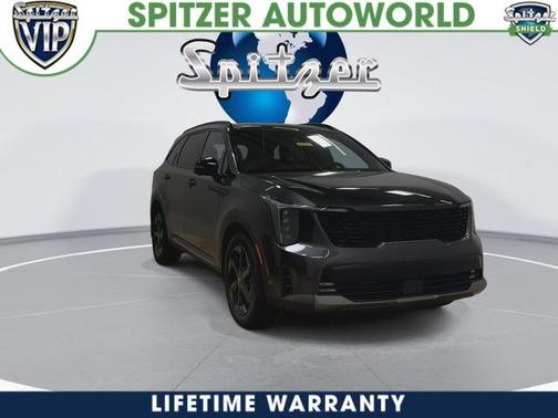 Gray 2026 Kia Sorento Hybrid X-LINE SX PRESTIGE