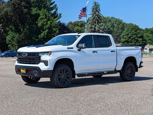 Summit White 2026 Chevrolet Silverado 1500 LT Trail Boss