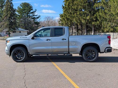 Sterling Gray Metallic 2026 Chevrolet Silverado 1500 Custom