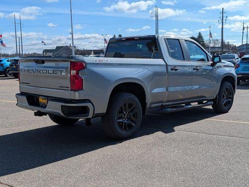 Sterling Gray Metallic 2026 Chevrolet Silverado 1500 Custom