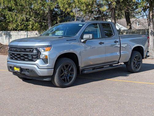 Sterling Gray Metallic 2026 Chevrolet Silverado 1500 Custom