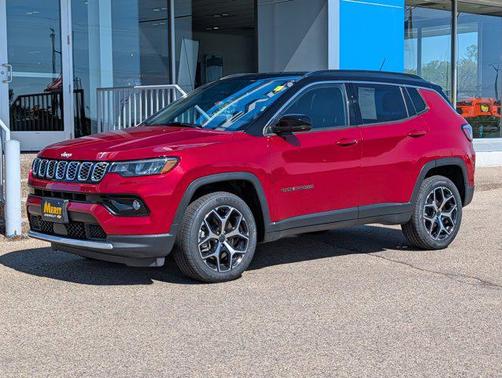 Red Hot Pearlcoat 2025 Jeep Compass Limited