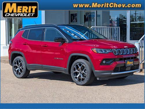 Red Hot Pearlcoat 2025 Jeep Compass Limited