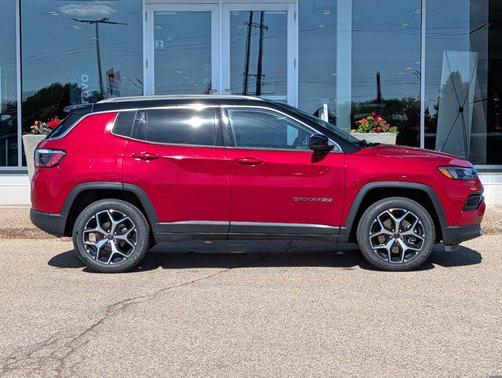 Red Hot Pearlcoat 2025 Jeep Compass Limited