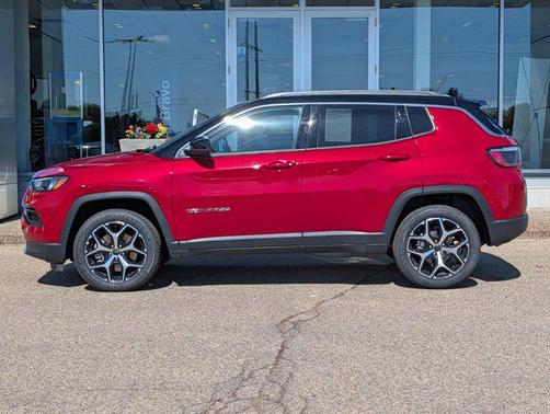 Red Hot Pearlcoat 2025 Jeep Compass Limited