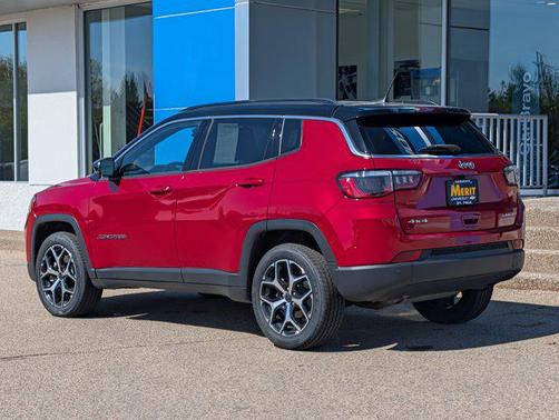 Red Hot Pearlcoat 2025 Jeep Compass Limited