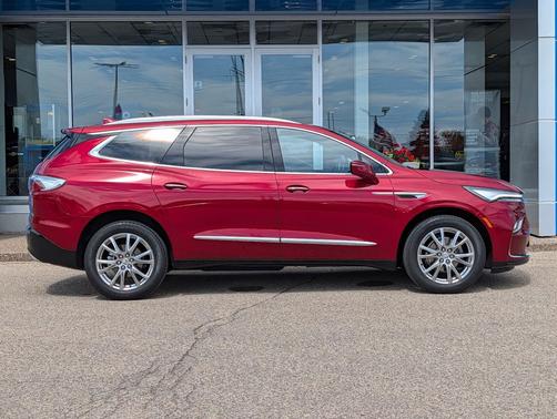 Cherry Red Tintcoat 2024 Buick Enclave Essence AWD