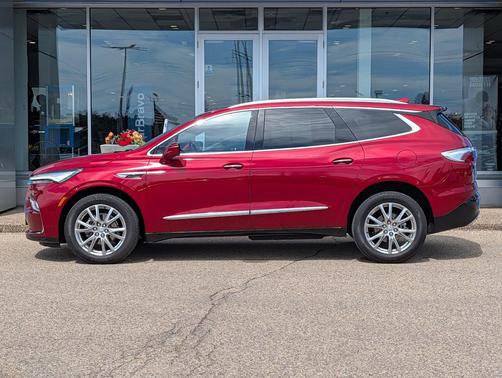 Cherry Red Tintcoat 2024 Buick Enclave Essence AWD
