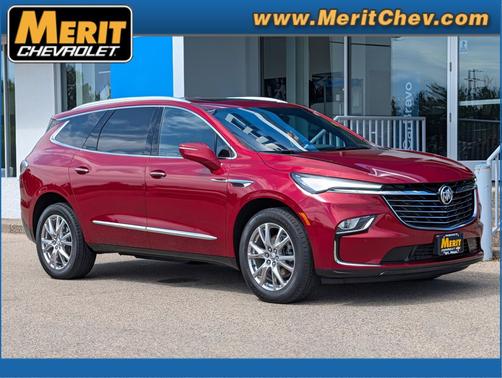 Cherry Red Tintcoat 2024 Buick Enclave Essence AWD