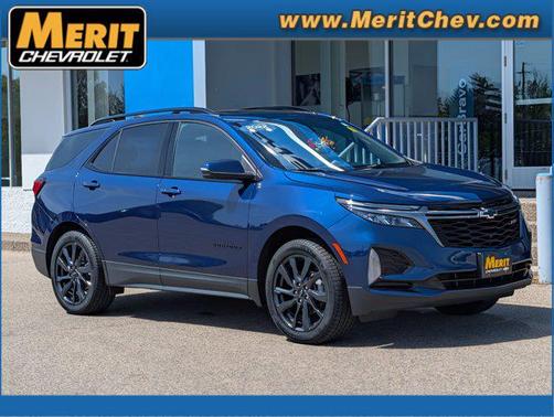 Blue Glow Metallic 2022 Chevrolet Equinox AWD RS
