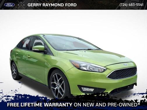 Green Metallic 2018 Ford Focus SEL