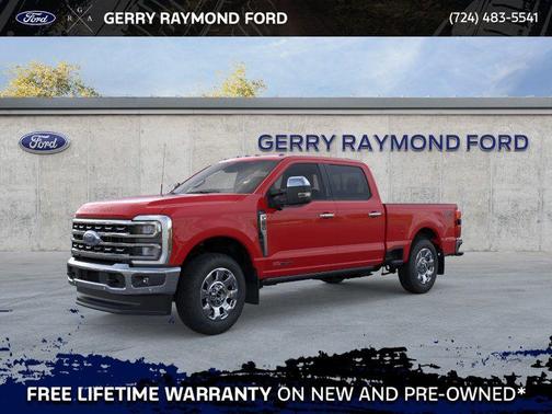 Race Red 2026 Ford F-250 Lariat Truck