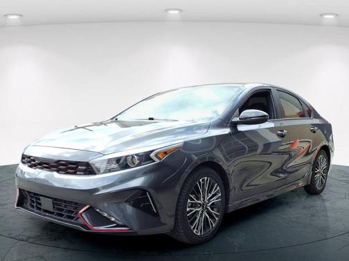 Gravity Gray 2022 Kia Forte GT-Line